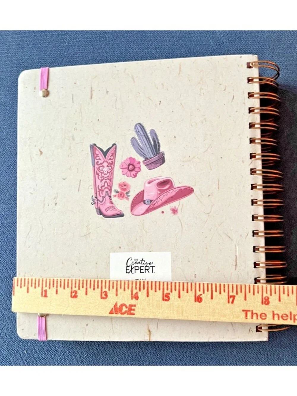 PINK COWGIRL 17 Month 2026-2027 Planner Month Day Week Organizer Planning Note